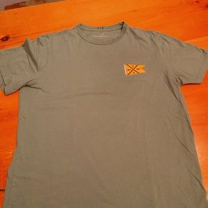 Vineyard Vines T-Shirt  Green Nautical flags Sm